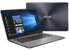 Ноутбук Asus Notebook ASUS X405UQ-BV247T/Core i7-7500U/14.0 HD/8GB/1TB/GeForce 940MX 2GB/nnoODD/Windows 10/MATT DARK