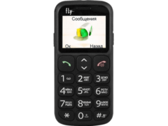 Телефон сотовый Fly Ezzy9_Black, 2.2'' 176x220, 260MHz, 1 Core, 32MB RAM, 20MB, up to 16GB flash, 2 Sim, 2G, 600mAh, 95g, 123.5x59x13.9